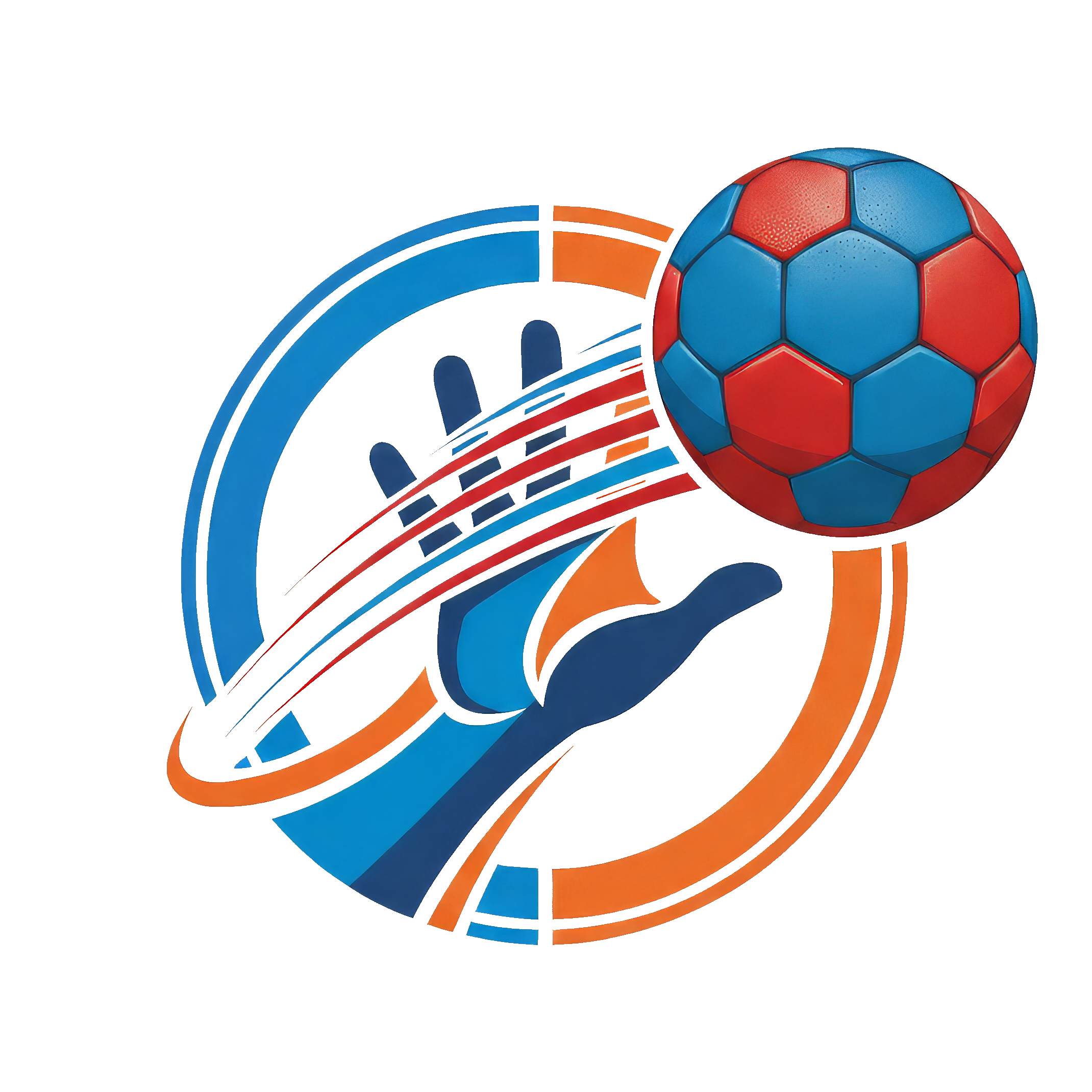 Logo Partido de balonmano en el Palau Blaugrana